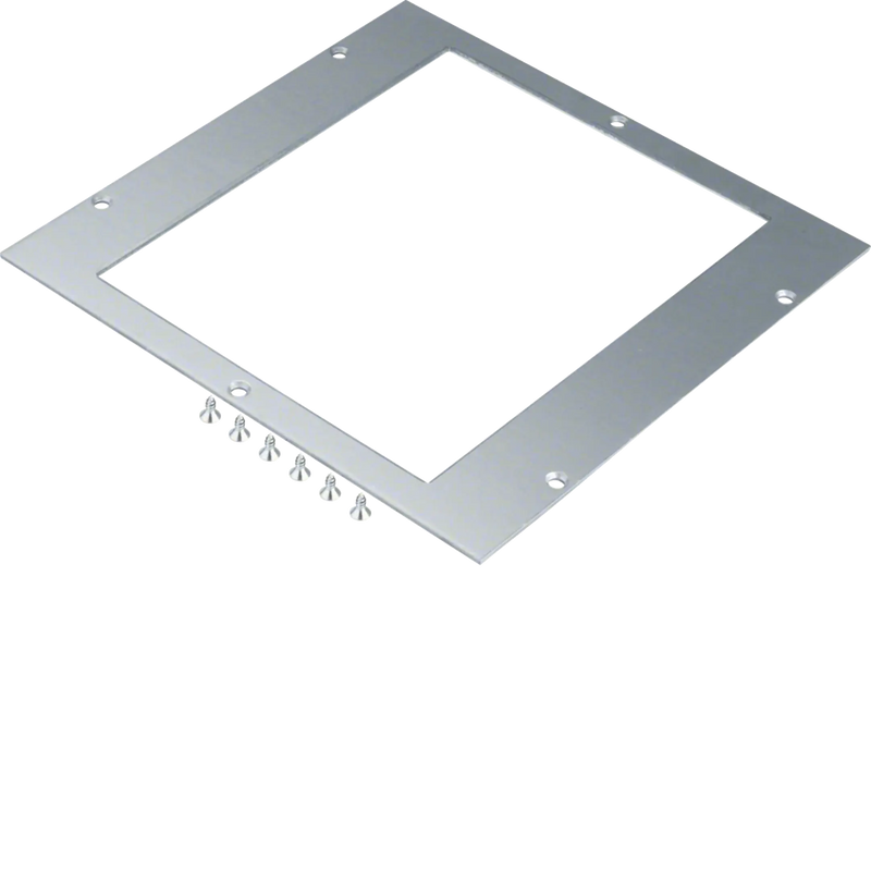 Montagedeckel für Universal-Bodendose Größe 2 gestanzt E09 200x253mm | Hager