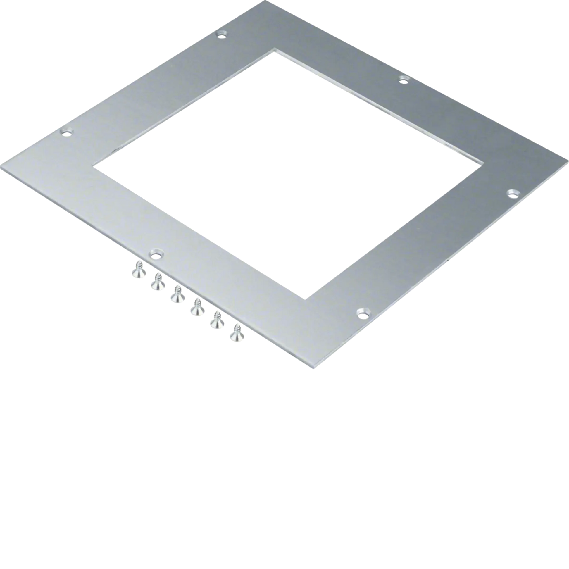 Montagedeckel für Universal-Bodendose Größe 2 gestanzt Q06 200x200mm | Hager