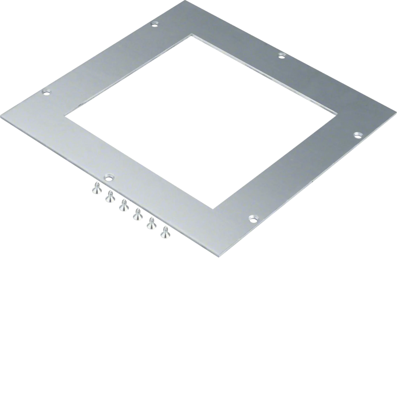 Montagedeckel für Universal-Bodendose Größe 2 gestanzt Q06 200x200mm | Hager