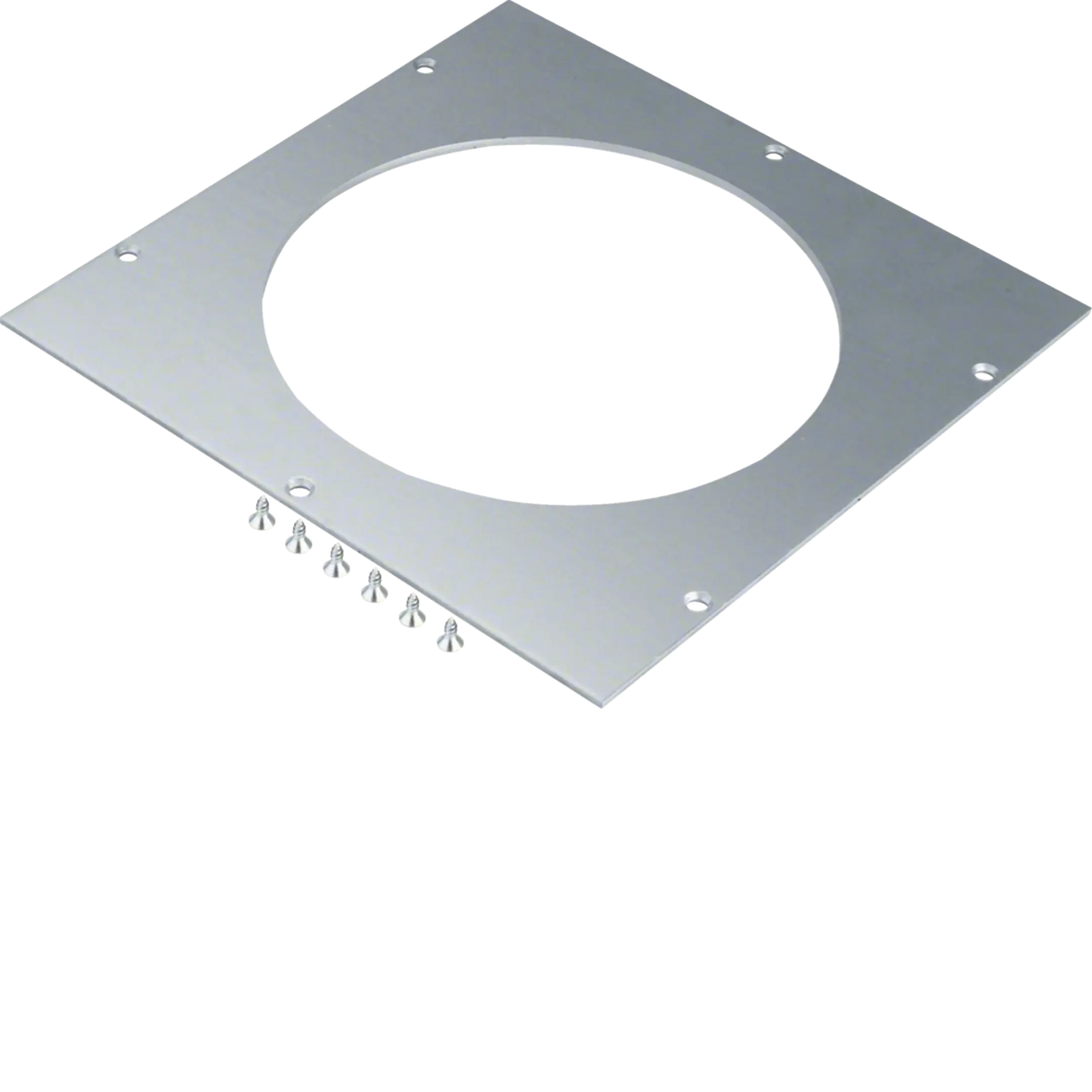 Montagedeckel für Universal-Bodendose Größe 2 gestanzt R06 rund 215mm | Hager