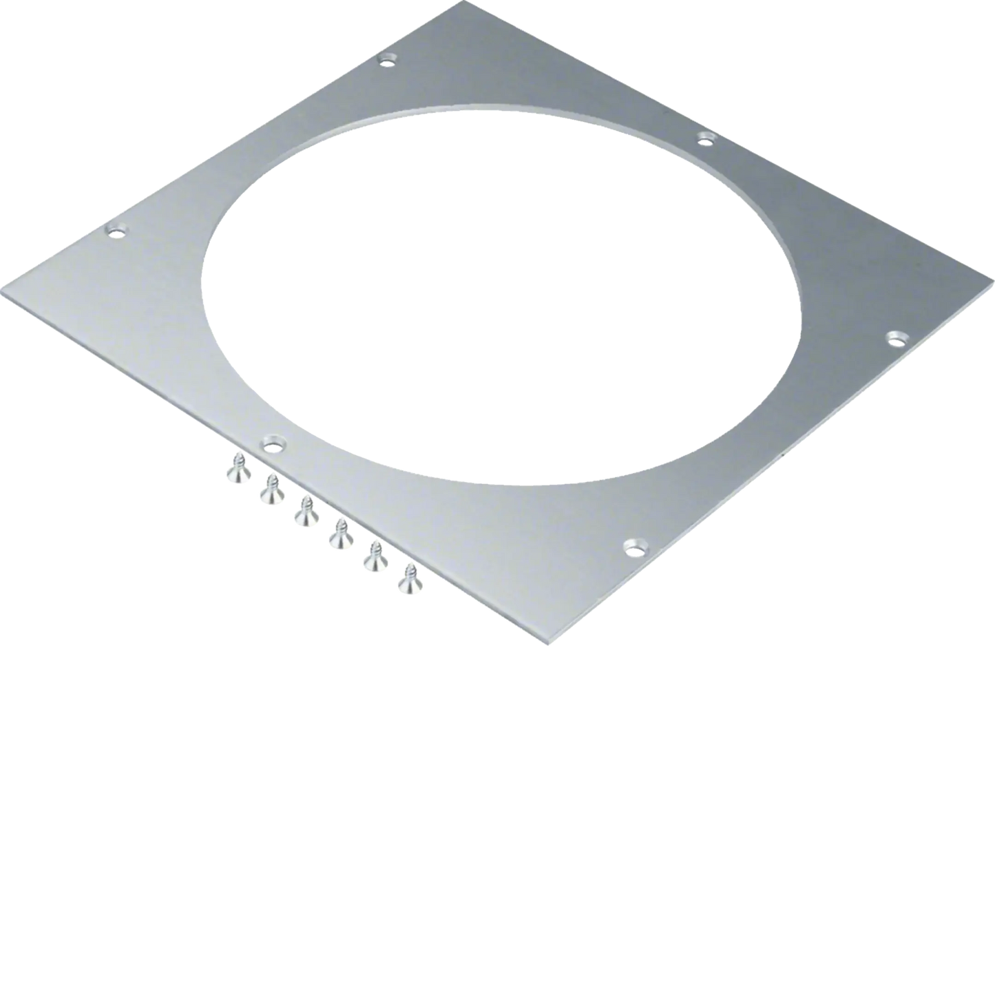 Montagedeckel für Universal-Bodendose Größe 2 gestanzt R2 rund 242mm | Hager
