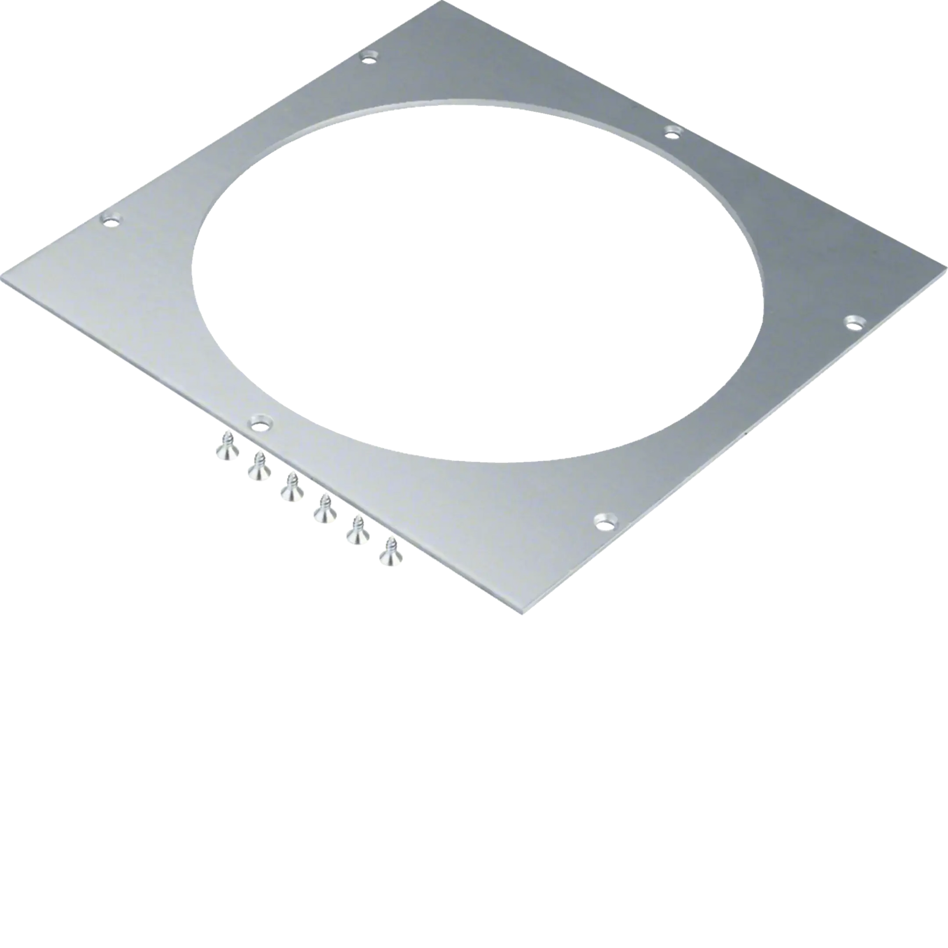 Montagedeckel für Universal-Bodendose Größe 2 gestanzt R2 rund 242mm | Hager