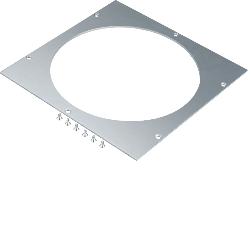 Montagedeckel für Universal-Bodendose Größe 2 gestanzt R2 rund 242mm | Hager