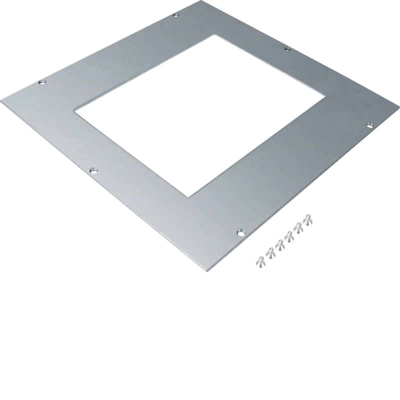 Montagedeckel für Universal-Bodendose Größe 3 gestanzt E09 200x253mm | Hager