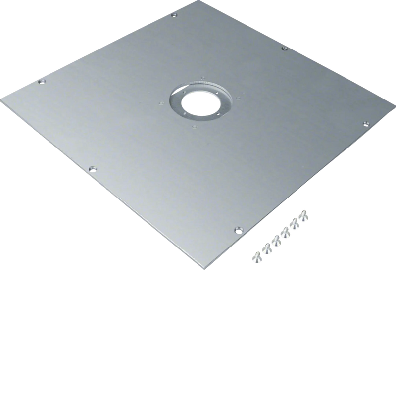 Montagedeckel für Universal-Bodendose Größe 3 gestanzt GBZ rund 50mm | Hager