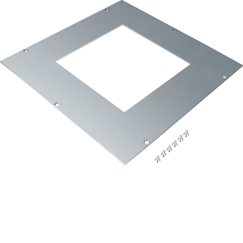 Montagedeckel für Universal-Bodendose Größe 3 gestanzt Q06 200x200mm | Hager