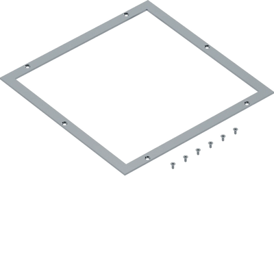 Montagedeckel für Universal-Bodendose Größe 3 gestanzt Q16 320x320mm | Hager