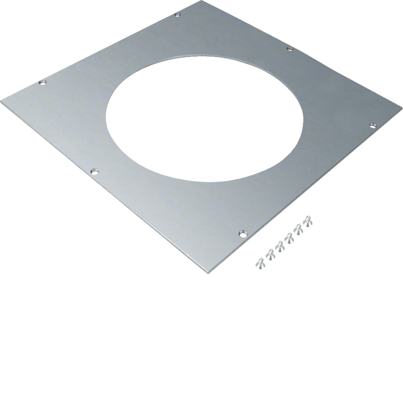 Montagedeckel für Universal-Bodendose Größe 3 gestanzt R2 rund 242mm | Hager