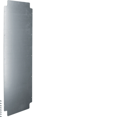 Montageplatte, universN, für Schrankhöhe 800mm, 1feldig | Hager