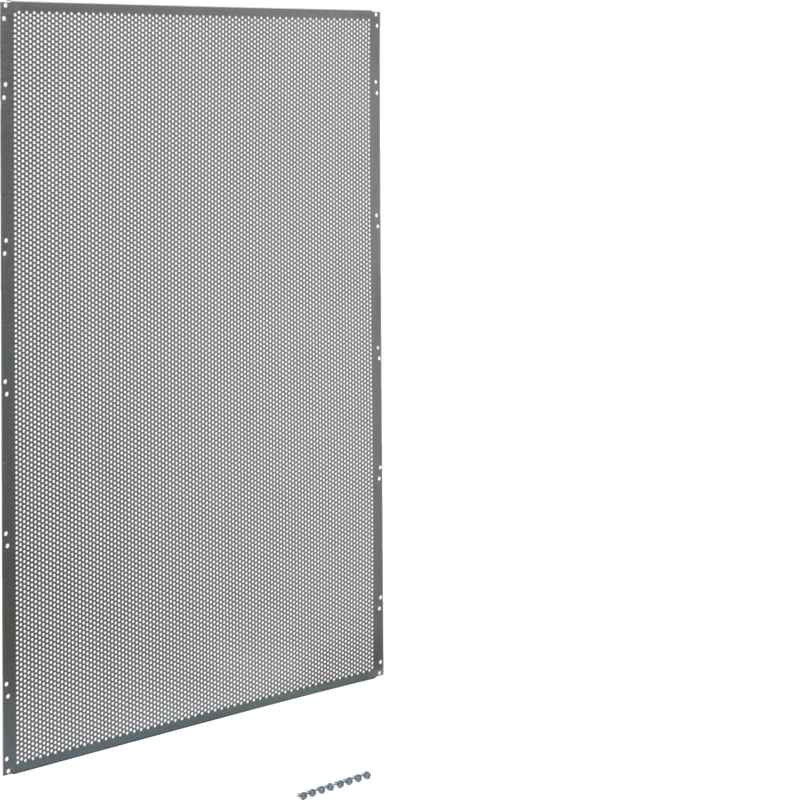 Montageplatte, univers, für Telekom, 2feldig, für Schränke mit Höhe 950mm | Hager