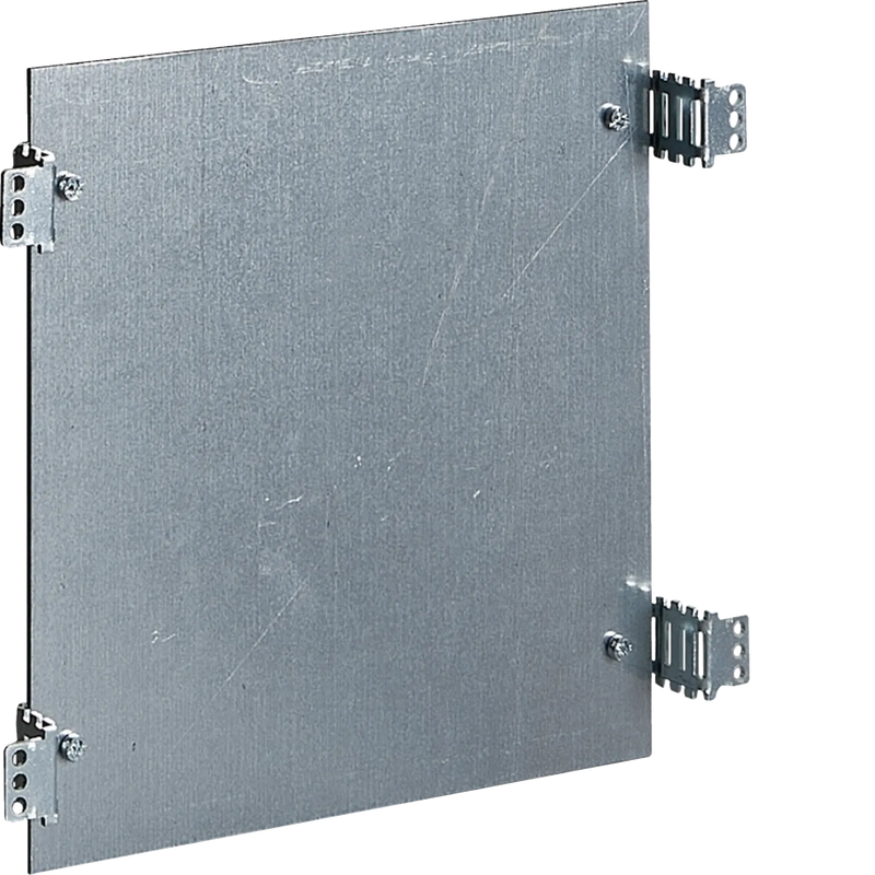 Montageplatte, univers, tiefenverstellbar bis 27mm, 2-reihig, 215x210x2, 5mm | Hager