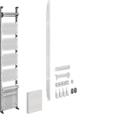 Multimediafeld, univers Z, Höhe 1350mm, 1-feldig, mit APZ unten | Hager