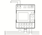 NZR 33420418 EcoCount SL 85 M-BUS MID geeicht – Digitaler Drehstromzähler mit S0, Zweitarif, 3-Phasen 4-Leiter, Hutschiene | NZR - Thumbnail 2