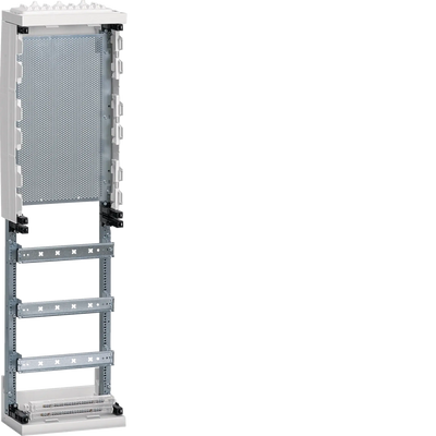 Nachrüstfeld, universZ, 1 Verteilerfeld 3-reihig, 1 Montageplatte 375 x 250 mm | Hager