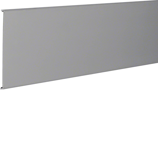 Oberteil aus PVC zu Verdrahtungskanal LKG 100mm steingrau | Hager