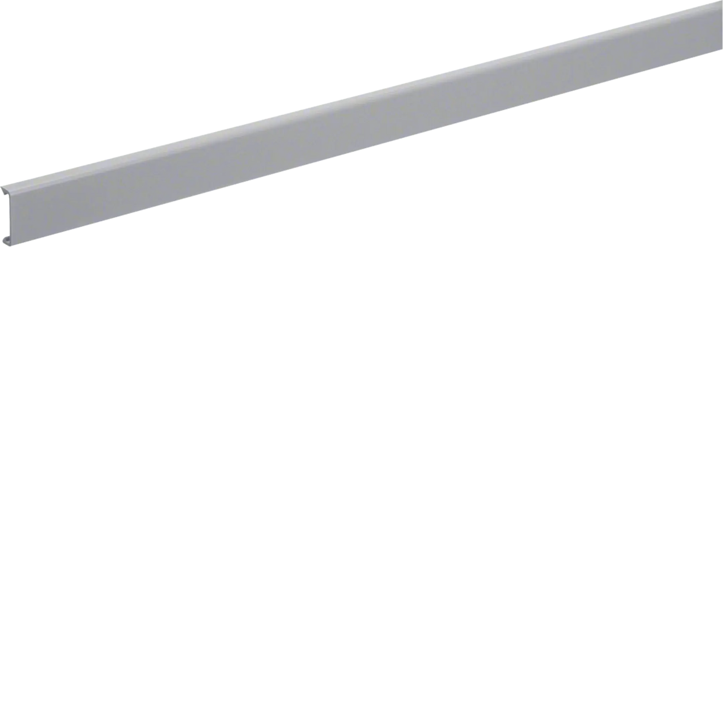 Oberteil aus PVC zu Verdrahtungskanal LKG 75mm steingrau | Hager