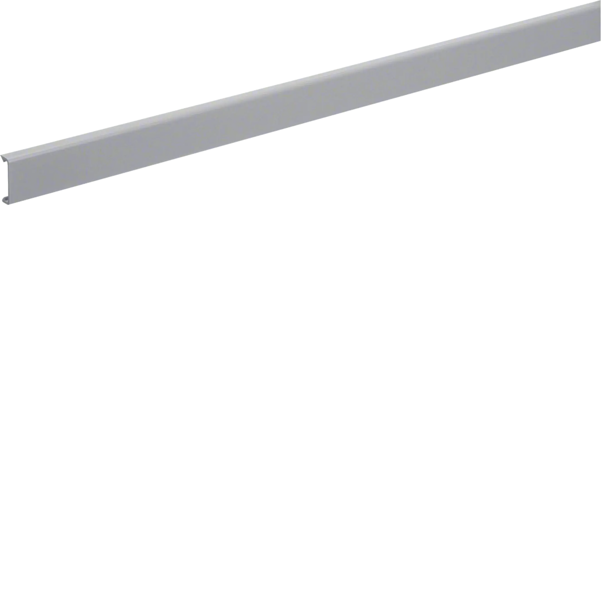 Oberteil aus PVC zu Verdrahtungskanal LKG 75mm steingrau | Hager