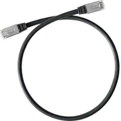 Patchkabelset Kat.6, S/FTP RJ45 mit 4 Stück a 500mm | Hager
