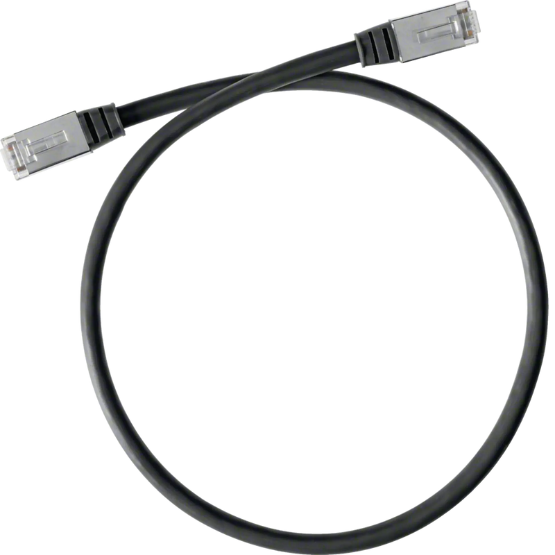 Patchkabelset Kat.6, S/FTP RJ45 mit 4 Stück a 500mm | Hager