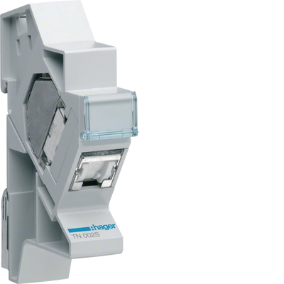 Patchmodul RJ45 CAT6 STP für Hutschienenmontage | Hager