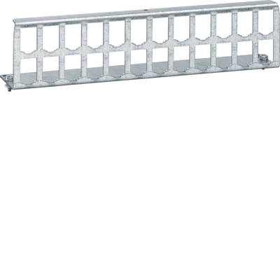 Patchpanel für 24 Patchmodule RJ45 | Hager