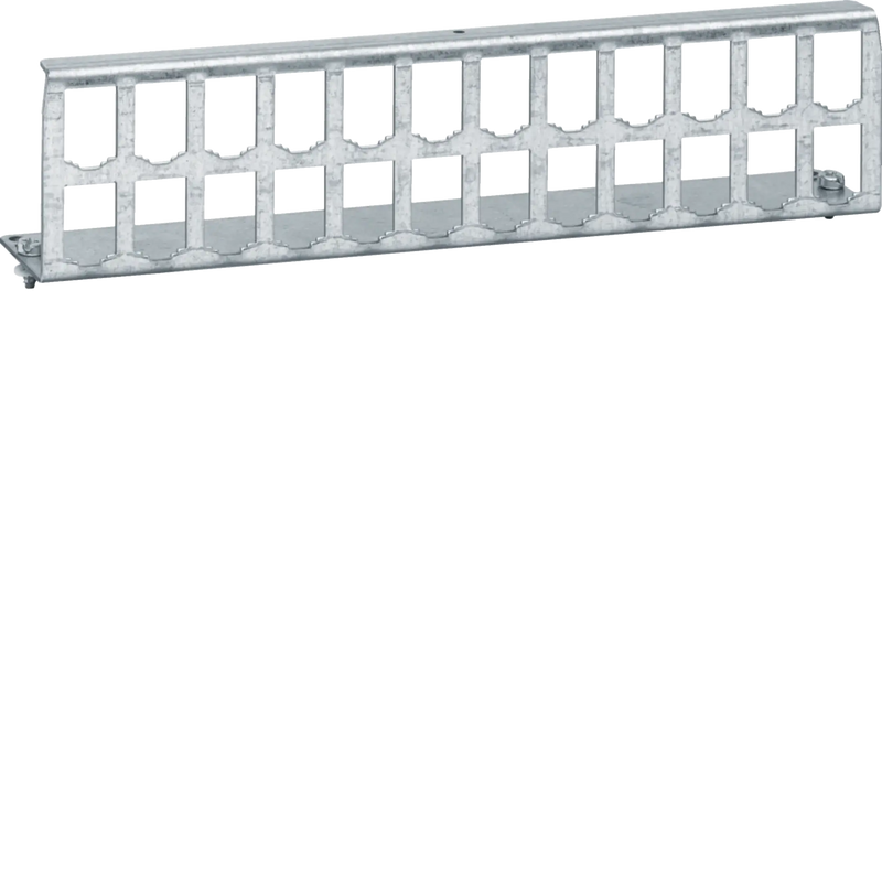 Patchpanel für 24 Patchmodule RJ45 | Hager