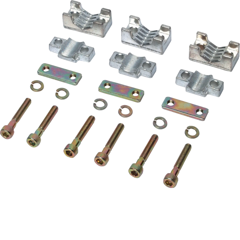 Prismenklemmensatz LT 3-polig für NH3-Trenner für Cu/Al-Leiter 150-300mm², 3 St. | Hager