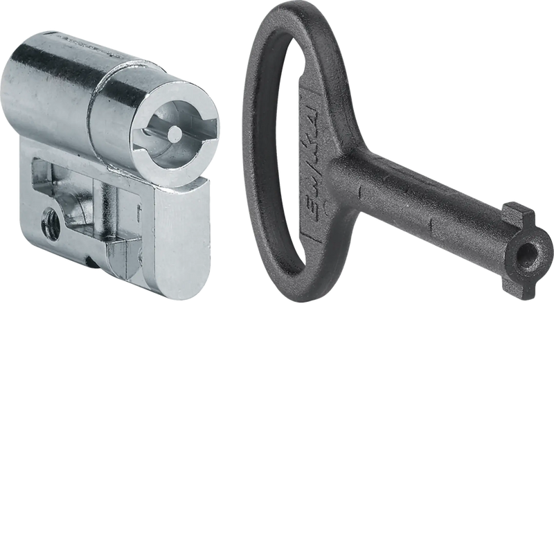 Profilhalbzylindereinsatz Doppelbart 3mm | Hager