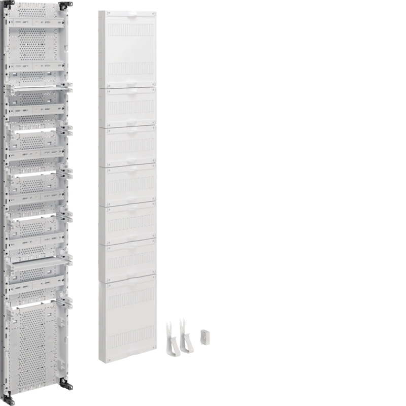 RFZ-Feld, universZ, H 1350mm, 7-reihig, 1-feldig, mit APZ unten | Hager
