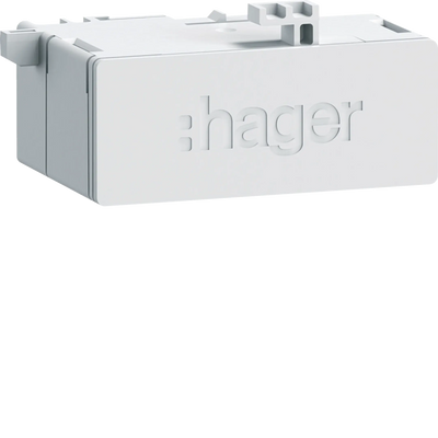 RJ45-Buchse in Patch/Patch Ausführung 180° für WAN-Anwendung, IP20, CAT 6A | Hager
