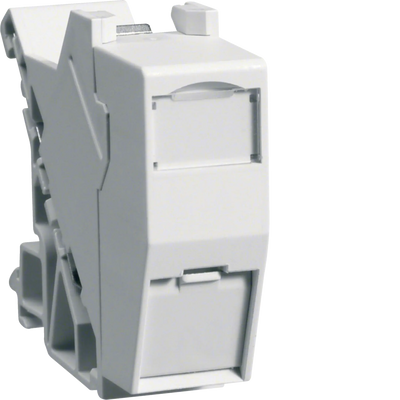 RJ45 Modul (E-Dat), universal, REG 8(8) IP20 Cat. 6A, RJ45 | Hager