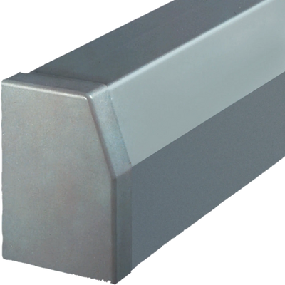 Rangierkanal-Abdeckprofil aus PVC zu RK 110x80mm steingrau | Hager