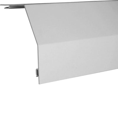 Rangierkanal-Abdeckprofil aus PVC zu RK 150x110mm steingrau | Hager