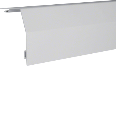 Rangierkanal-Abdeckprofil aus PVC zu RK 190x150mm lichtgrau | Hager