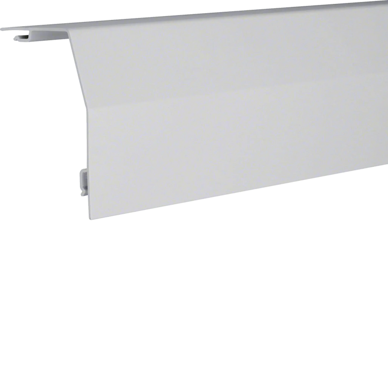 Rangierkanal-Abdeckprofil aus PVC zu RK 190x150mm lichtgrau | Hager