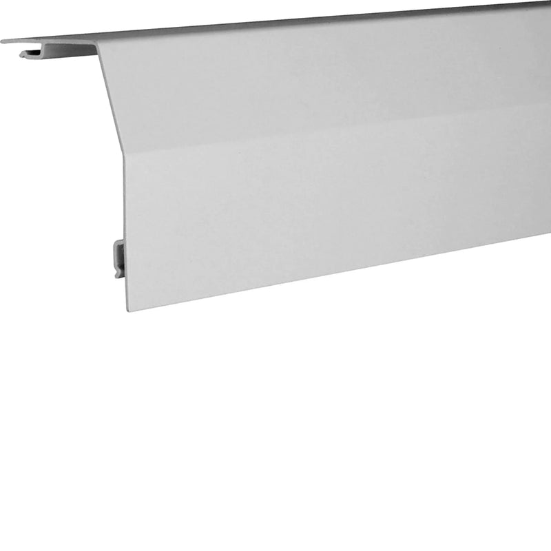 Rangierkanal-Abdeckprofil aus PVC zu RK 230x190mm steingrau | Hager