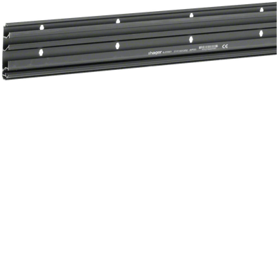 Recy30% Sockelleistenkanal-UT aus PVC SL 20x80mm | Hager