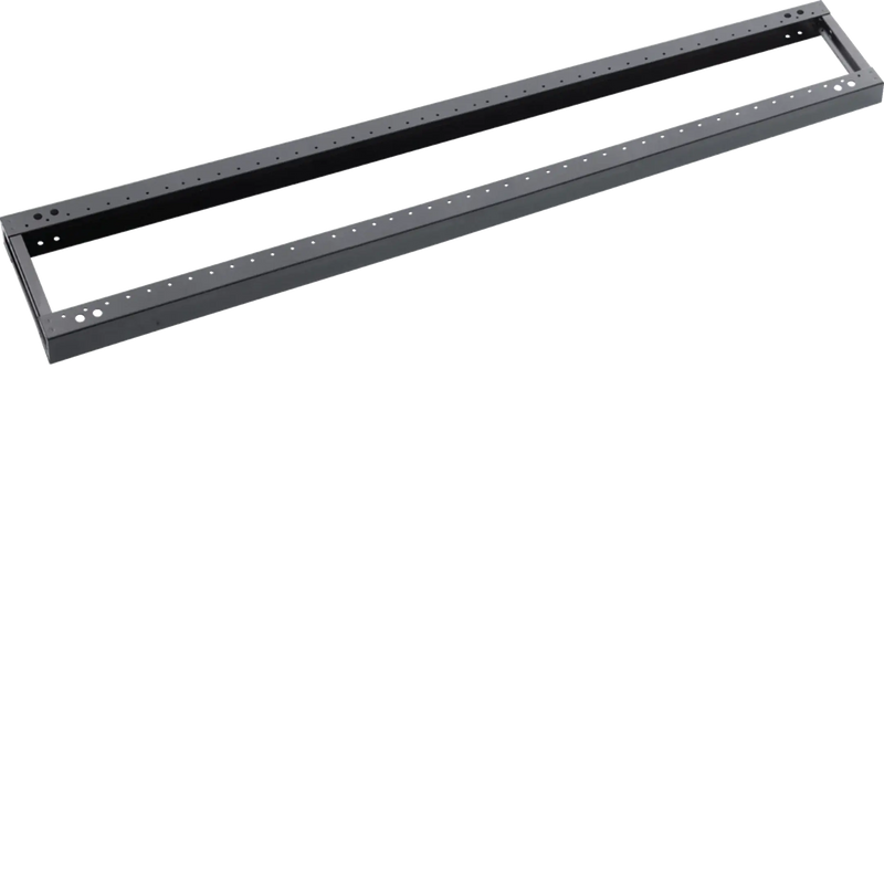 Reihensockel RS seitlich offen 2400x100x400 RAL9005 | Hager