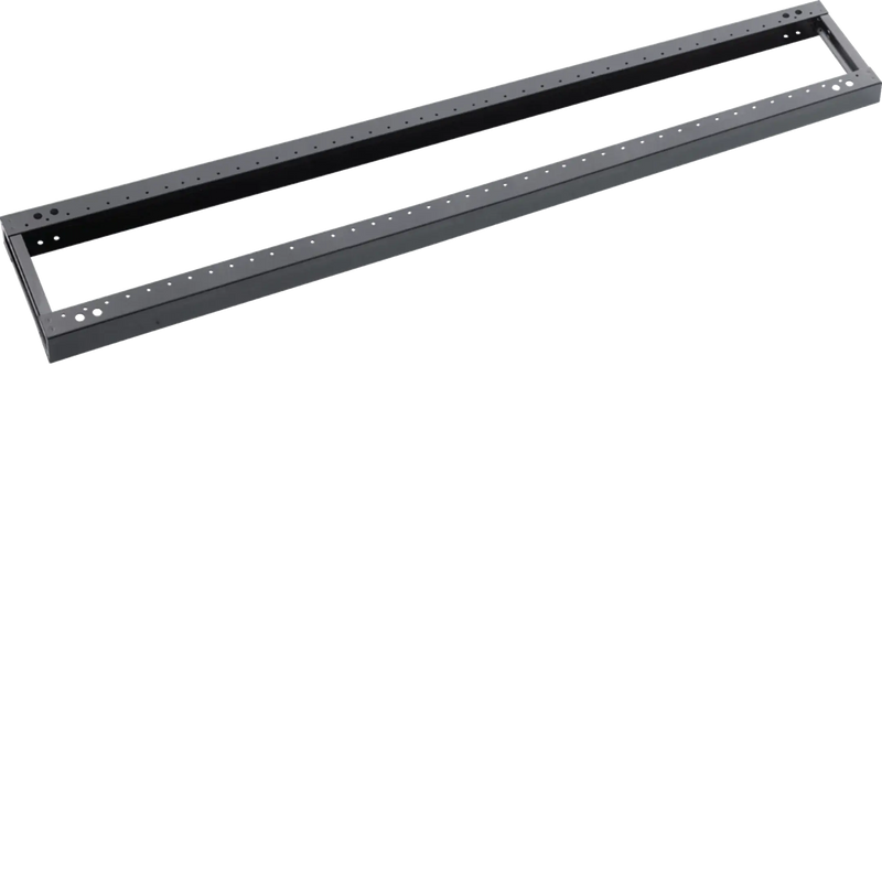 Reihensockel RS seitlich offen 2500x100x600 RAL9005 | Hager