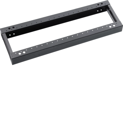 Reihensockel RS seitlich offen 900x100x600 RAL9005 | Hager