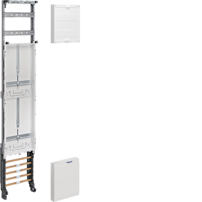 Reservefeld, univers Z, 1350mm, 3P., 2 Reserveplätze, mit SaS und PE/N-Klemmen | Hager