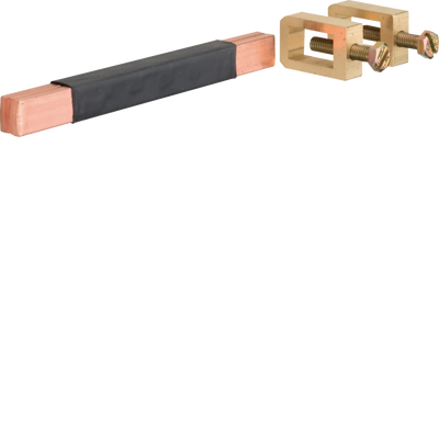 S-Schienenverbinder, 40/60mm univ.N, 12x5/10mm, 1-polig, Anreihstandschränke SK1 | Hager