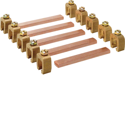 S-Schienenverbinder, 40mm, universN, 12x5mm, 5-polig, für FP/ZB/FT/FA-Schränke | Hager