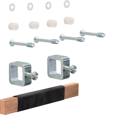 S-Schienenverbinder, 60mm, univ.N, 20x5/10mm, 1-polig, für FP/ZB/FT/FA-Schränke | Hager