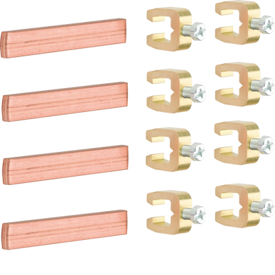 S-Schienenverbinder, 60mm, universN, 12x5mm, 4-polig, für FP/ZB/FT/FA-Schränke | Hager