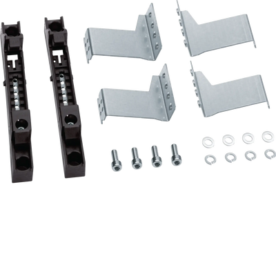 SaS-Träger, universN, 1 polig für N/PE bis Cu 100x10 mm,Tragschienenmon.,2 Stück | Hager