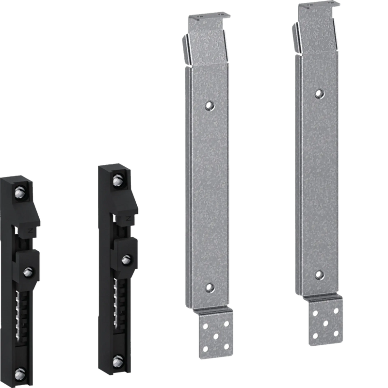 SaS-Träger,universN, 1 polig, 185 mm bis Cu 100 x 10 mm,2ST, IP54 | Hager
