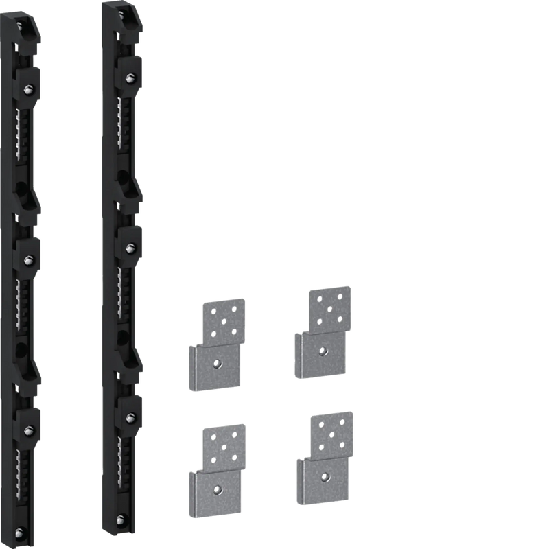 SaS-Träger,universN, 3 polig, 185 mm bis Cu 100 x 10 mm,2ST, IP54 | Hager