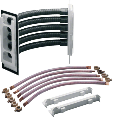 Sammelschienen-Eckverbinder, univ.Z, Schrank/Schrank, 5-polig, 70mm², CU-12x10mm | Hager