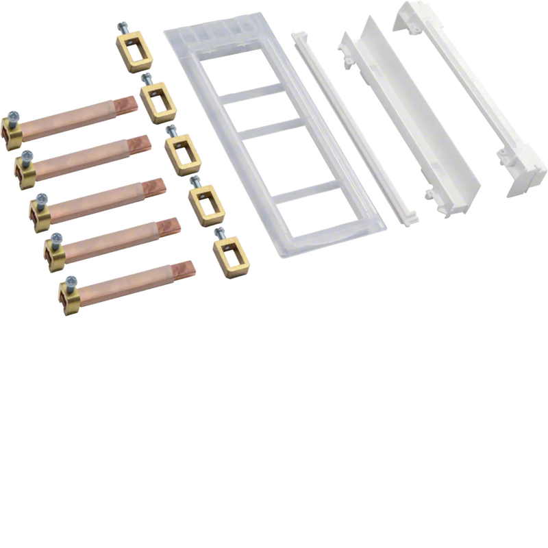 Sammelschienenverbinder, univ.Z, Schrank/Schrank, 5-p, 12x10mm, univ.Z - univ.N | Hager